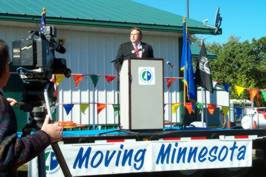 Man at podium