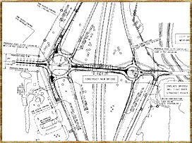 Medford roundabout design