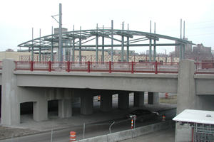LRT bridge over Franklin Ave.