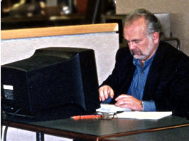 Man at computer