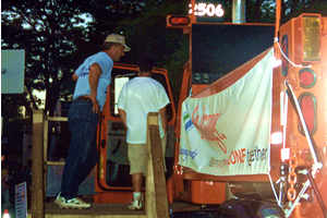 maintenance truck at State Fair