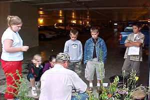  Camp Mn/DOT kids with weeds