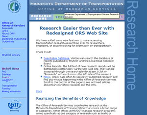  Research Web page