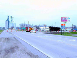 Truck stop detour