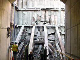 LRT tunnel borer