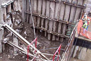 LRT tunnel boringmachine