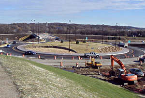 Medford roundabout