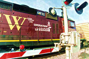  Operation Lifesaver train
