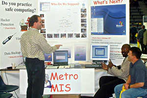 MEtro MIS booth