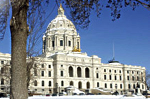 State Capitol in winter