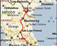 Mexico map