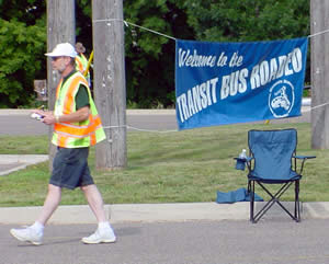 Man in safety vest
