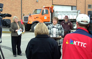 News conference in Rochester