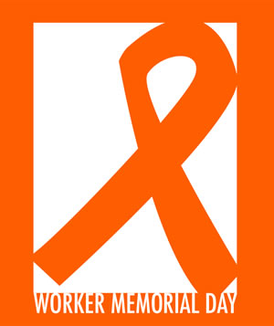 Graphic of orange ribbon
