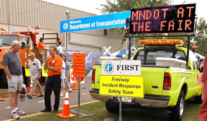 MnDOT fair booth