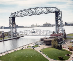 Duluth's lift bridge