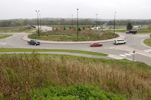 Medford roundabout