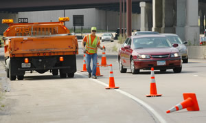 setting up traffic control 