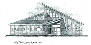 Illustration of new welcome center