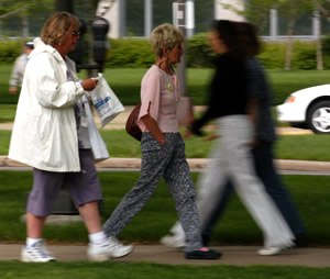 Women walking