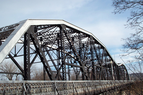 The Highway 99 bridge over the