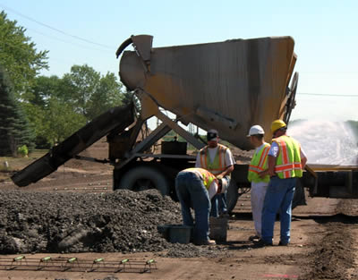 Road construction