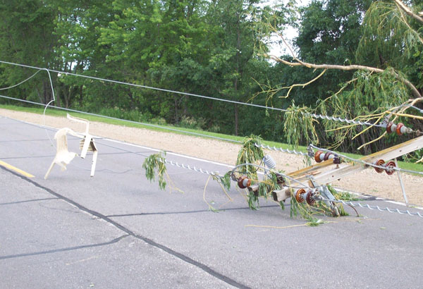 storm damage