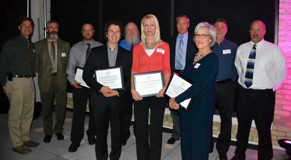 Group of award winners