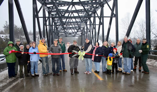 Hwy 210 bridge ribboncutting