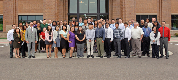 Students who participated in MnDOT's SEEDS program gathered for the 20th anniversary of the program.