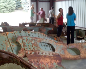 Steel from 35W Bridge collapse