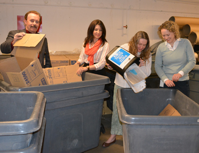 Photo of Scott Bradley, Jenny Morris, Cindy Carlsson and Sara Dunlap.