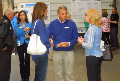 Photo of Paul Hughes, nancy Daubenberger, John Garrity and Jill Thomas.