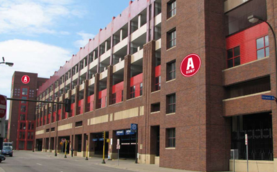 Photo of Ramp A in Minneapolis.