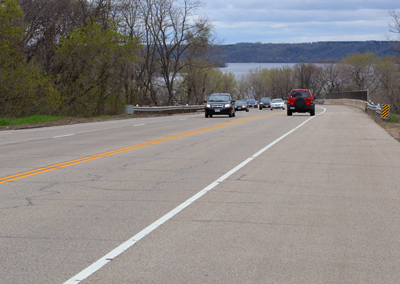 Photo of Highway 95 near Bayport.