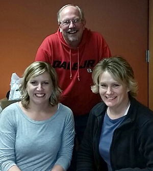 Photo of Dana Casey, Keven Meacham and Trudy Kordosky.