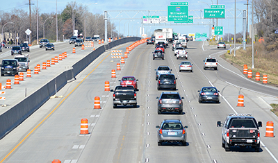 Photo of Interstate 35E in St. Paul.