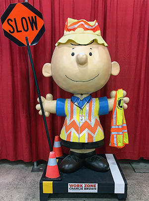 Work Zone Charlie Brown