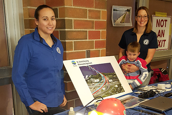 Breanna Gonzalez and Nicole Bartelt at Da Vinci Fest in Stillwater.