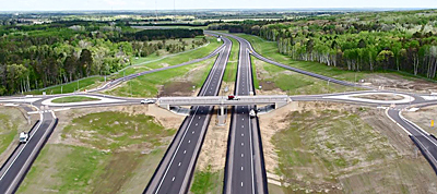 Interchange at Hwy 371 and County Road 11.