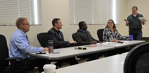 Kevin Gutknecht, Eric Davis, Reginald Cook, Teresa Chapman and Tim Tabor.