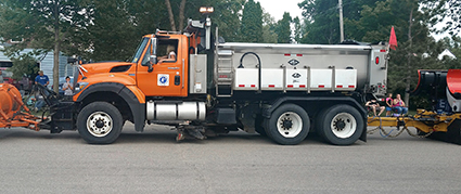 Photo of a snowplow.