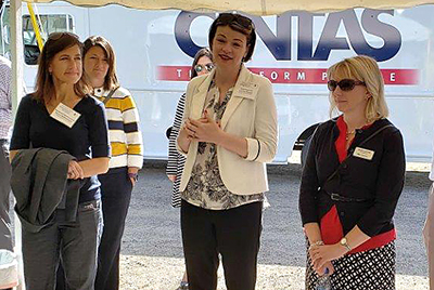 Photo of Nancy Daubenberger, Jody Martinson, Cynthia Bauerly and Jessica Looman.