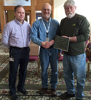 Photo of Steve Kohn, Terry Ward and Denny Schultz.