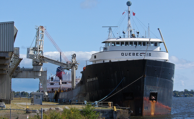 Photo of Quebecois ship.