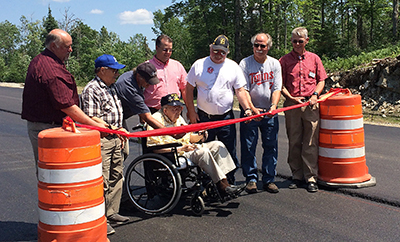 Photo of Hwy 169 Eagles Nest ribbon cutting.