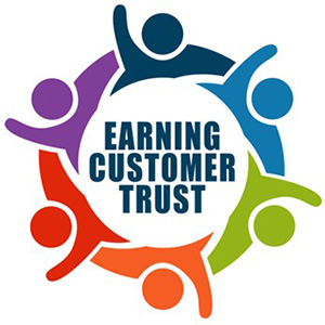 WIG 2.0 logo: Earning Customer Trust instide