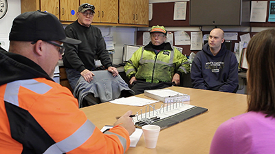 Photo of staff from Monticello Truck Station.