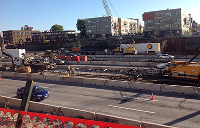 Photo of I-35W project.