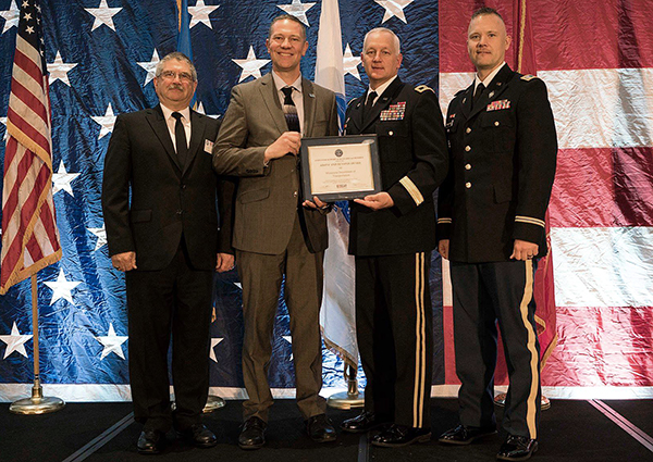 Photo from ESGR awards banquet.